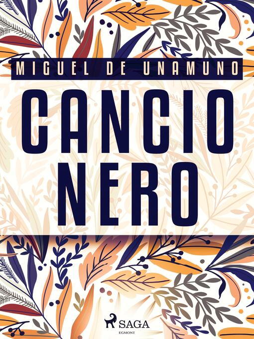 Title details for Cancionero by Miguel de Unamuno - Available